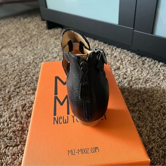 Miz Mooz Leather Wide Width Heeled Sandals - Picture 9 of 16